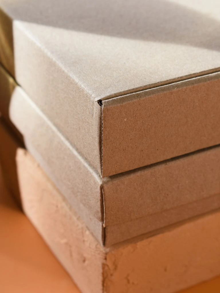 Shipped wholesale gemstone carton with customs paperwork